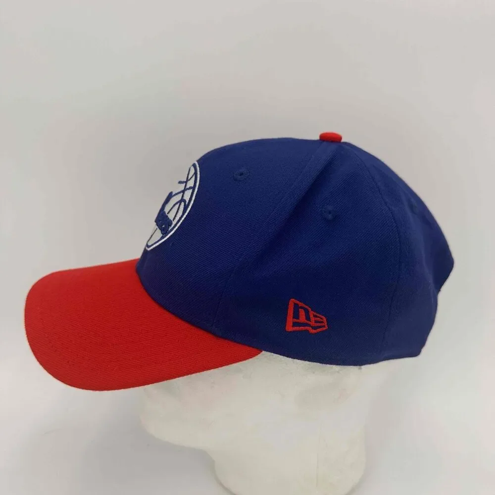 New Era Philadelphia 76ers Basketball Blue Red Adjustable Baseball Cap Hat